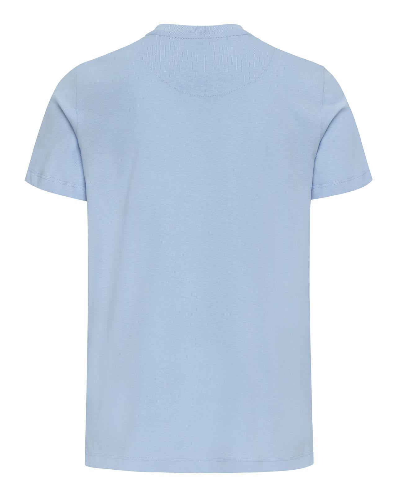 USPA Boys Signature Arch Print T-Shirt Chambray Blue