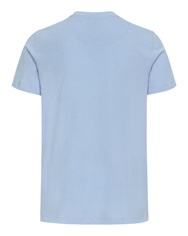 USPA Boys Signature Arch Print T-Shirt Chambray Blue