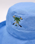 Cotton Bucket Hat Blue