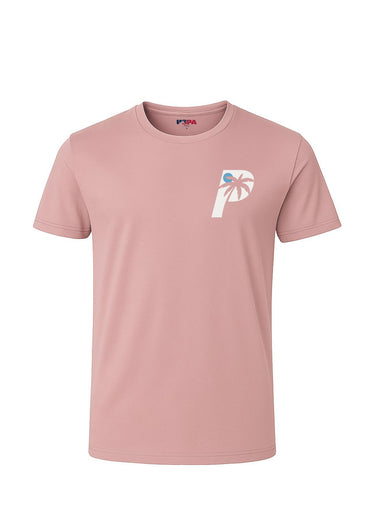 USPA x 2025 Palm Beaches Marathon T-Shirt Pink