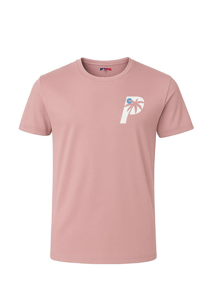 USPA x 2025 Palm Beaches Marathon T-Shirt Pink