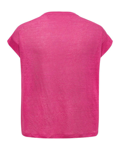 USPA Women's Mimi-Over T-Shirt Pink