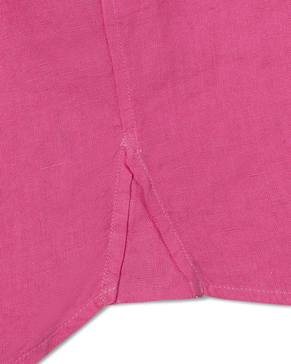 The Polo Club Women's Longsleeve Linen Shirt Rose