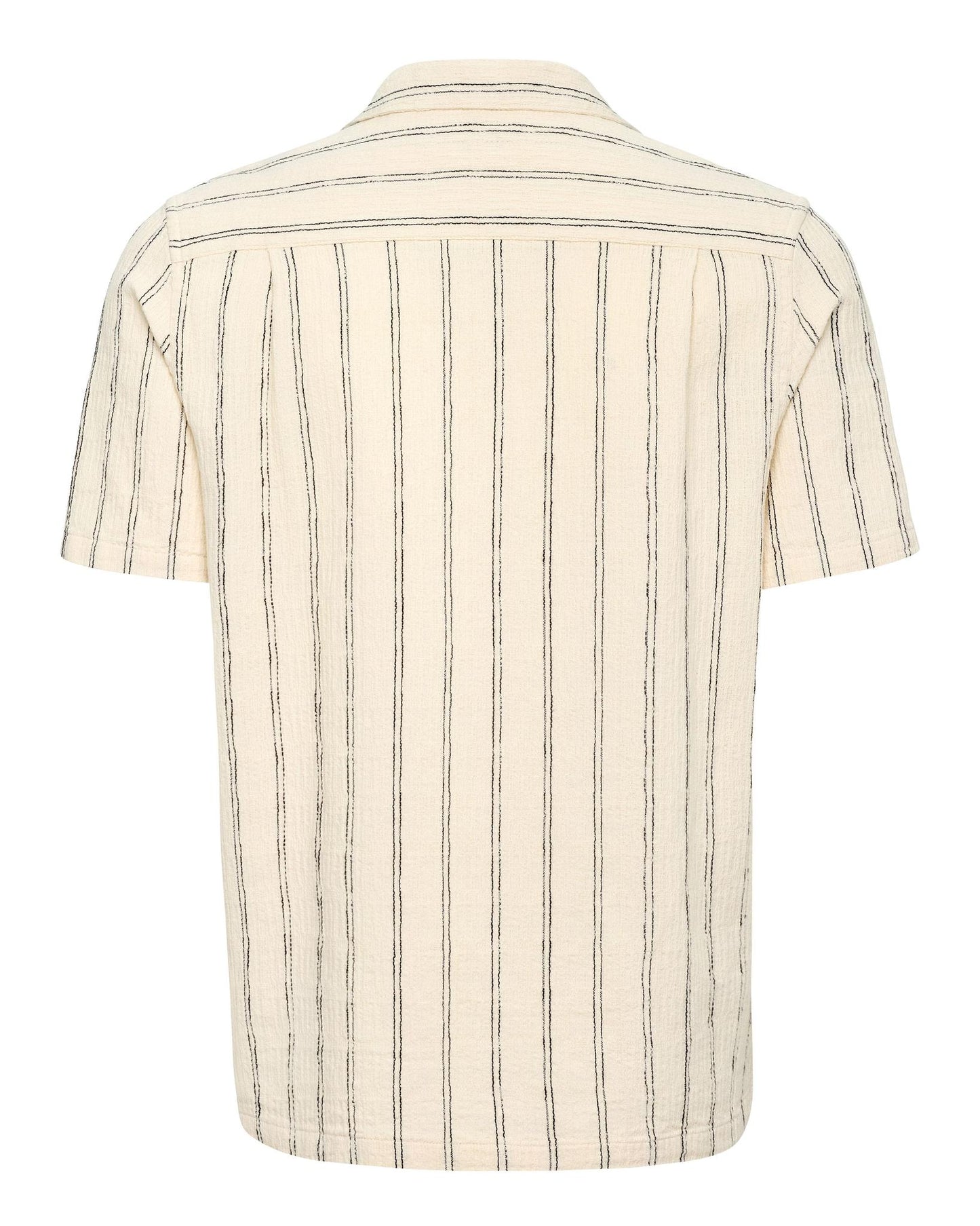 USPA Men's Stripe Open Collar SS Shirt Atmosphere