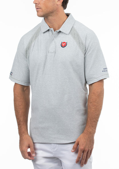 NPC Men's Swing Motion Polo Grey