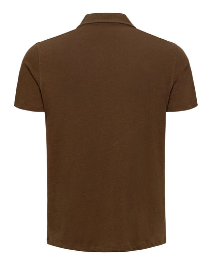 USPA Men's Derk Polo Shirt Brown