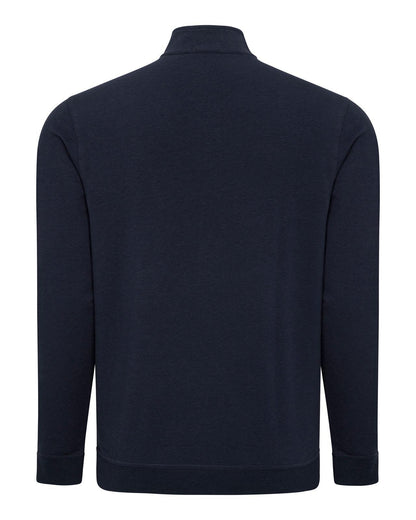The Polo Club Men's Quarter Zip Pullover Navy