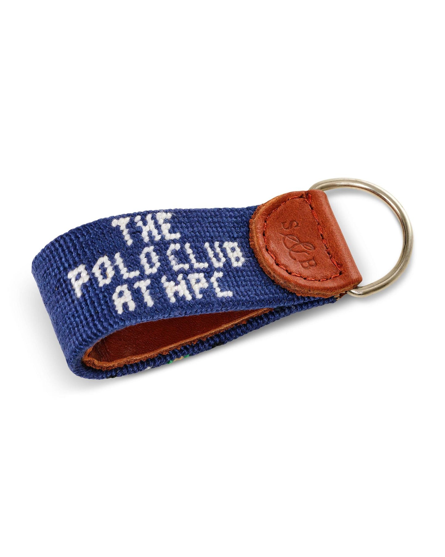 The Polo Club Key Fob "Needle Point" Navy