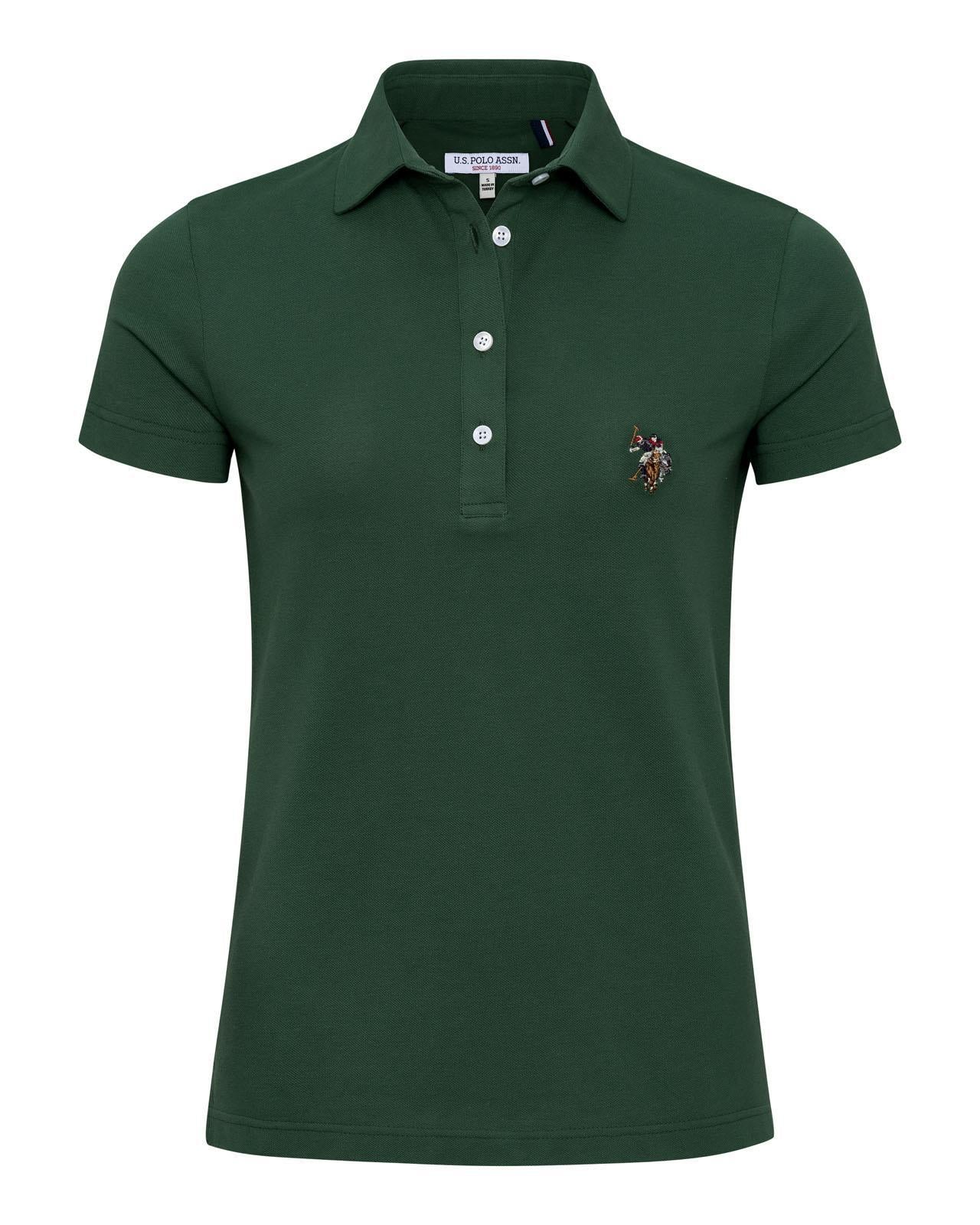 USPA Women's Pique Polo Green