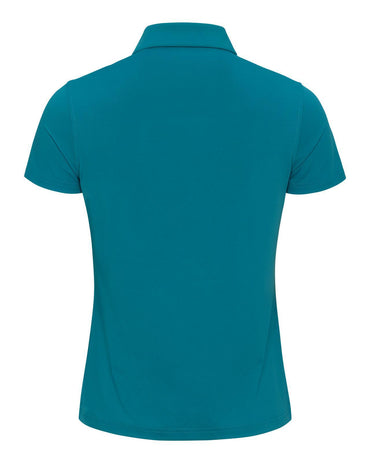 The Polo Club Women's Micropoly Performance Polo Teal