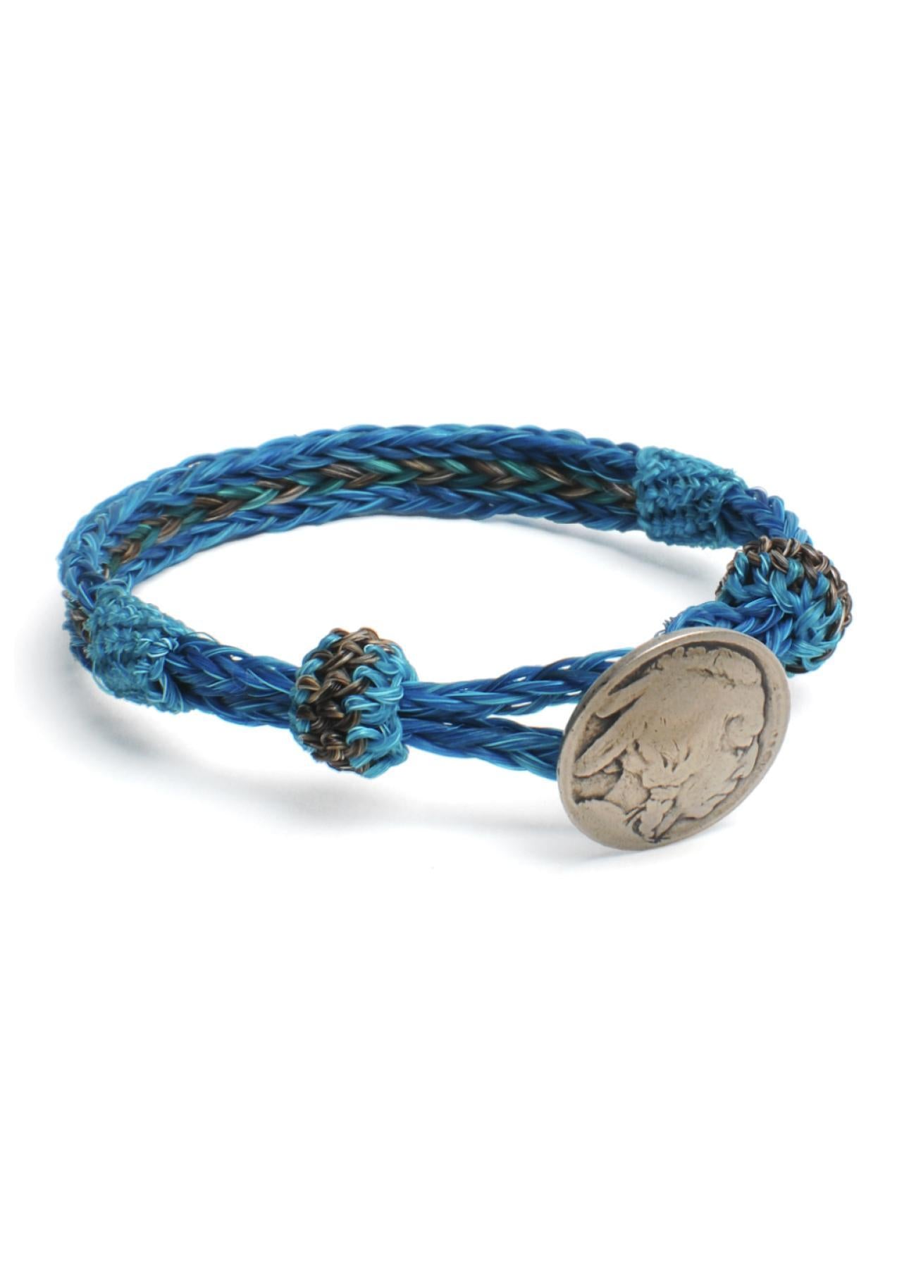 USPA Chamula Concho Bracelet Turquoise