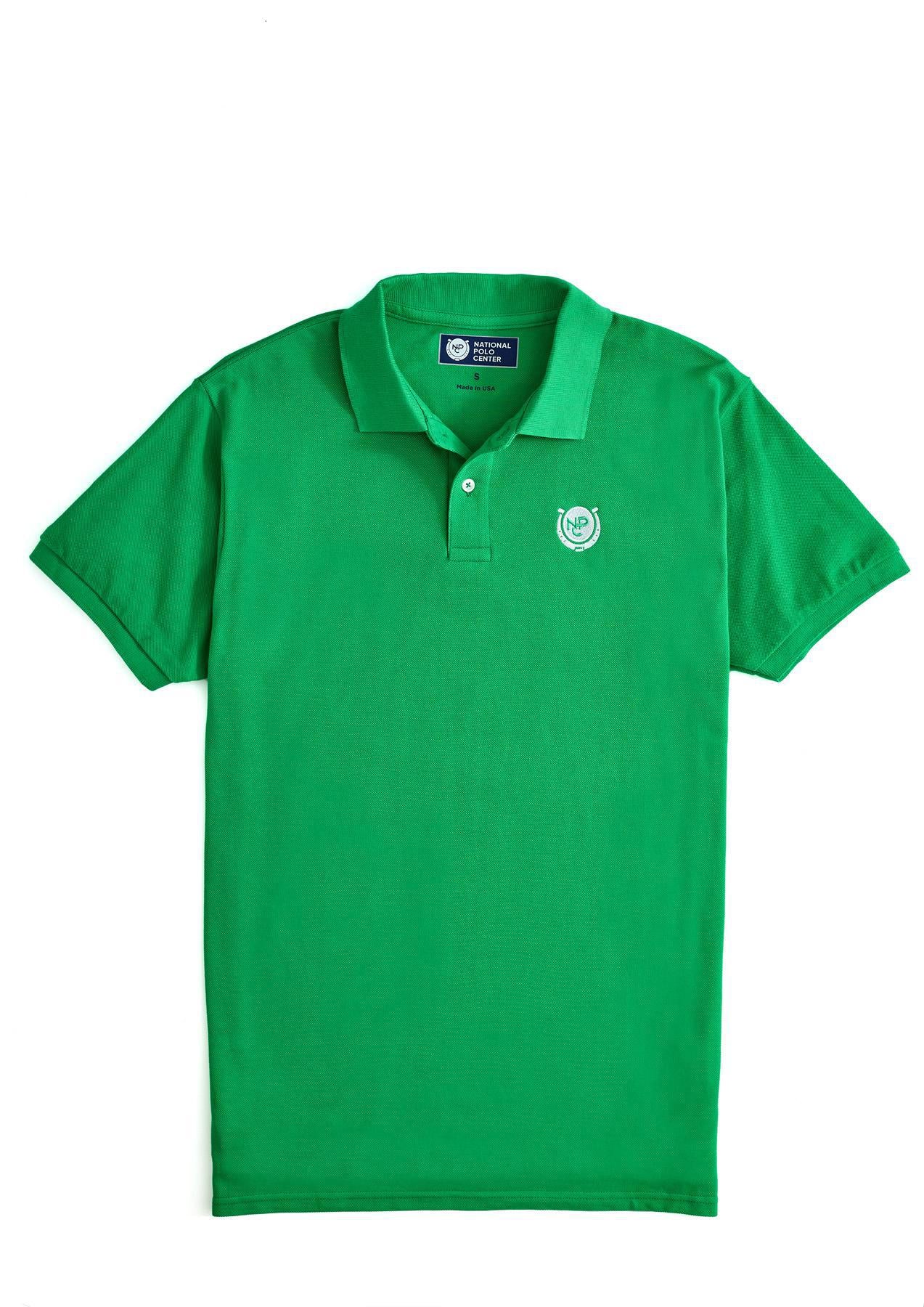 NPC Men's Pique Polo Green