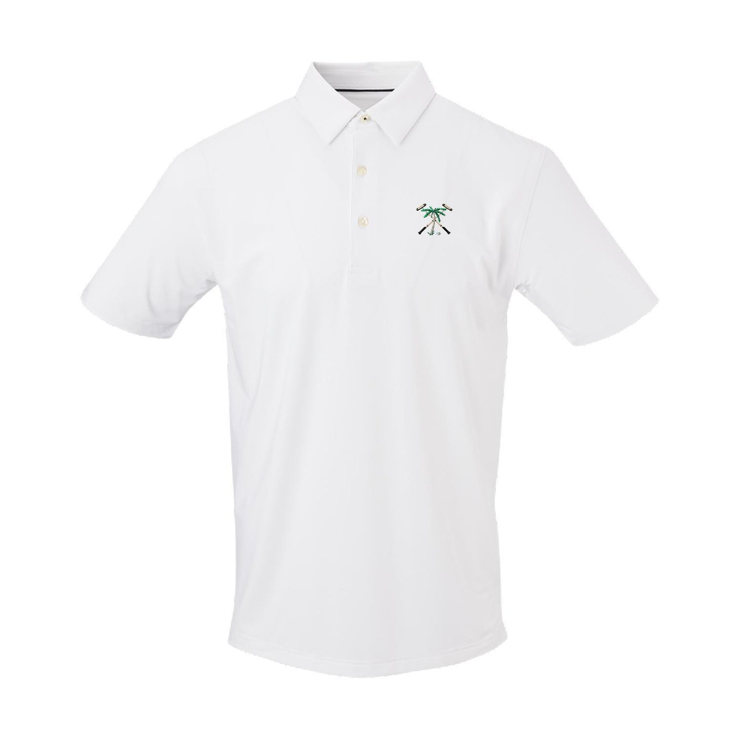 Men's Micropoly Performance Polo White