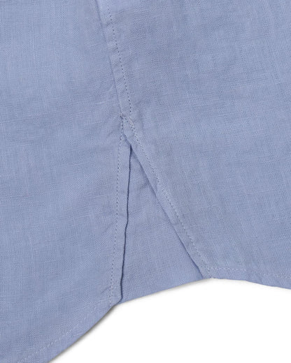 The Polo Club Men's Linen Woven Shirt Blue