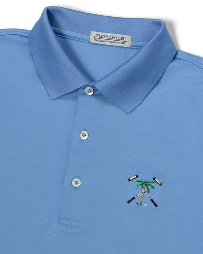 The Polo Club Men's Fine Mercerized Cotton Polo Maui w/ Multi-Color Logo
