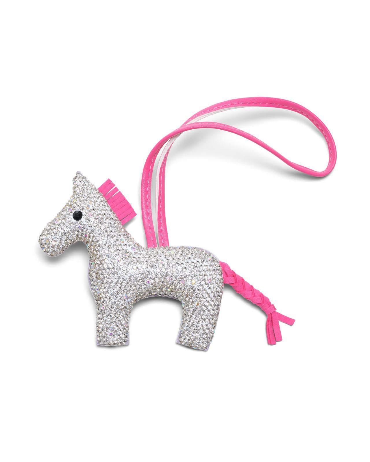 USPA Polo Pony Fob Crystal
