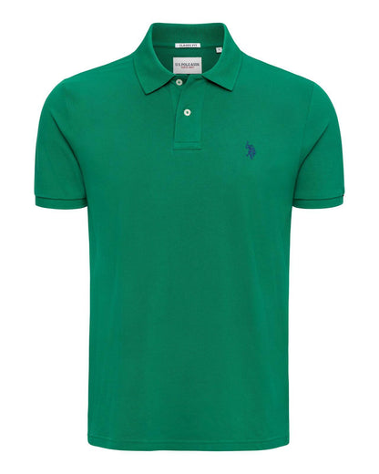 USPA Men's DHM Pique Polo Lush Meadow