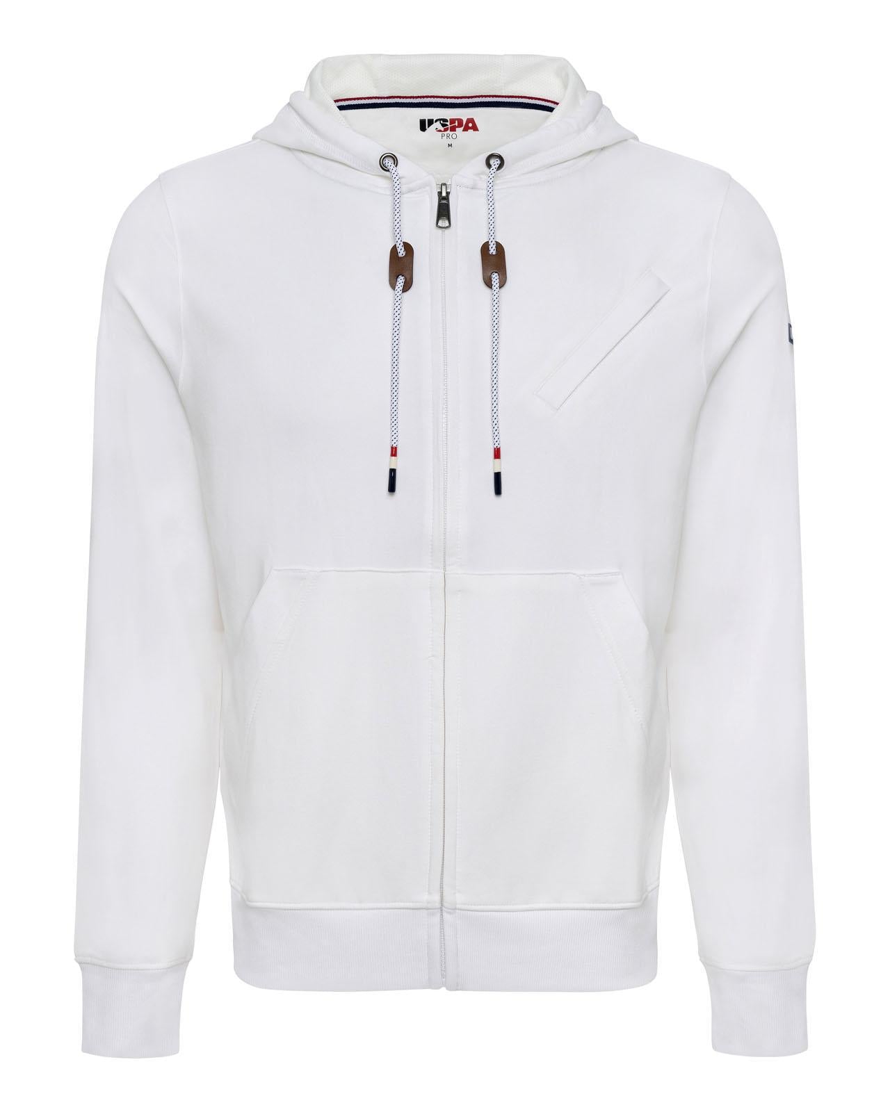 USPA Pro Performance Hoodie White