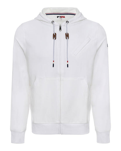 USPA Pro Performance Hoodie White