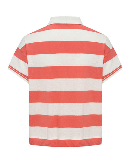 USPA Women's Leila Striped Polo