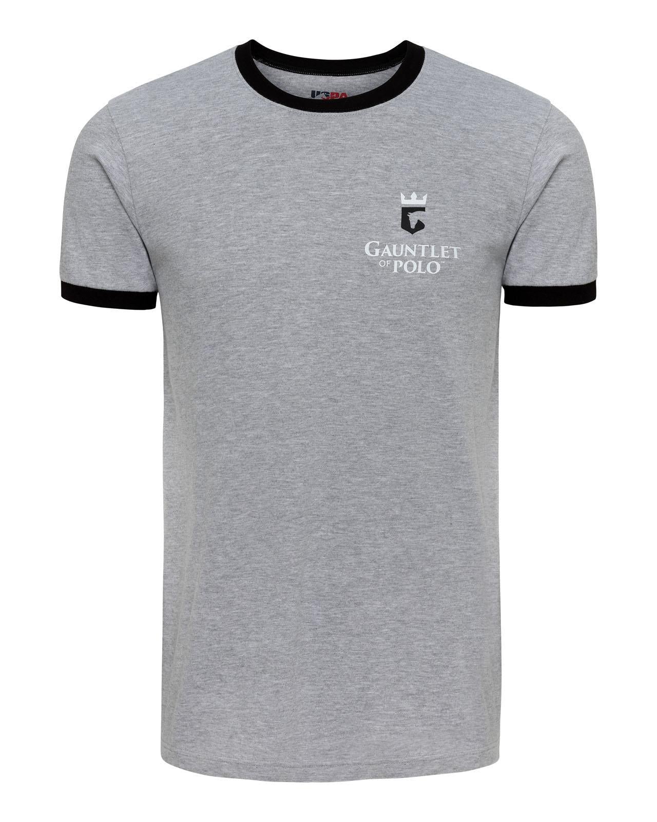 USPA Sport Gauntlet T-Shirt Grey