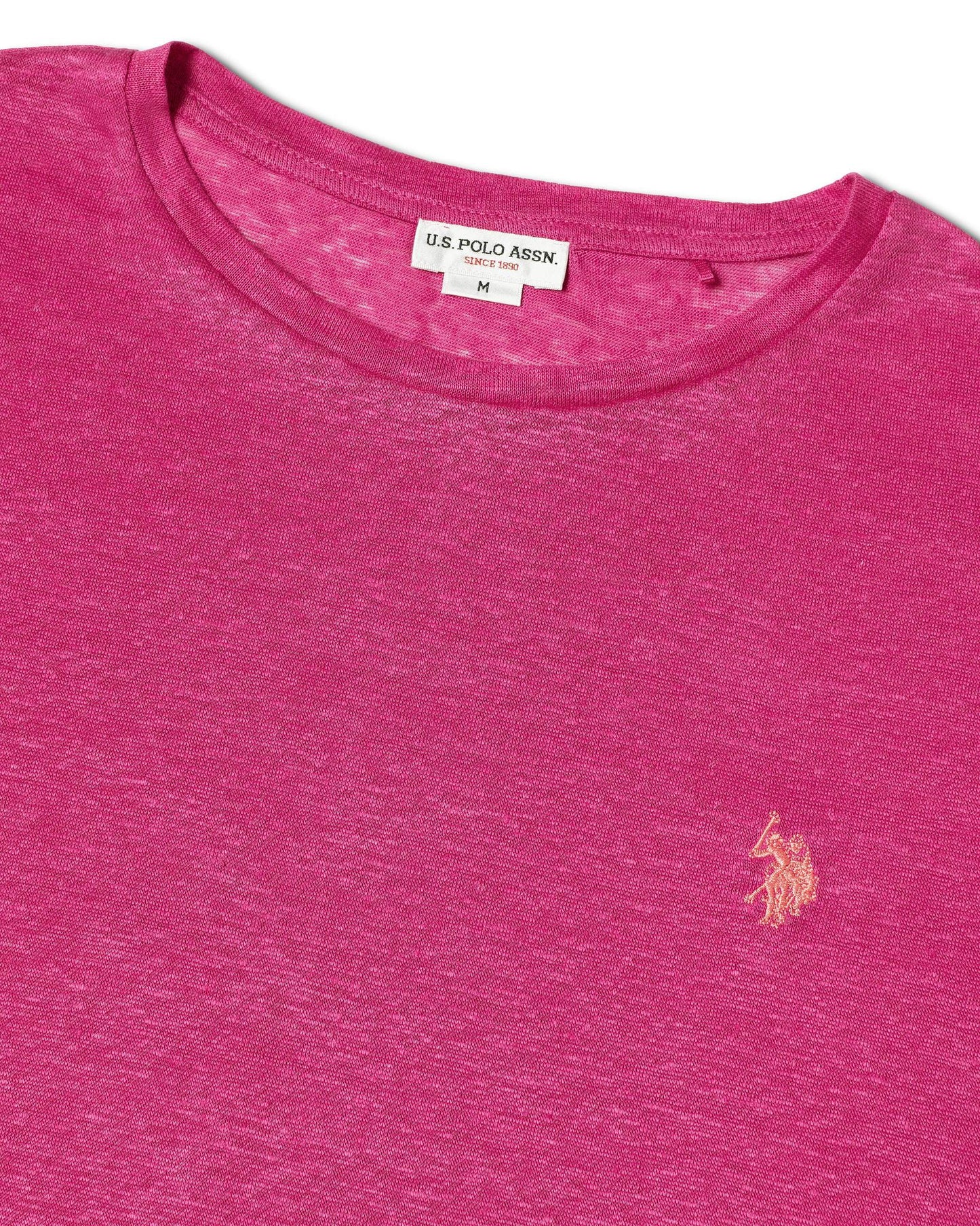 USPA Women's Mimi-Over T-Shirt Pink