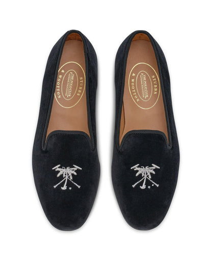 Men's The Polo Club X Stubbs & Wootton Velvet in Black