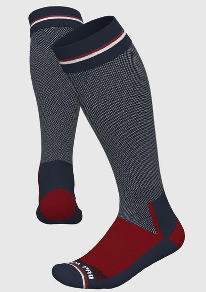 USPA Pro Performance over-the calf sock - Navy