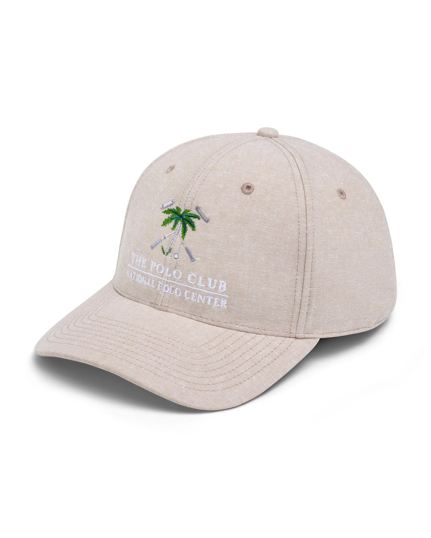 The Polo Club Linen Cap Tan