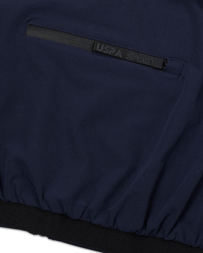 USPA Sport Men's Technical Stretch Vest Navy