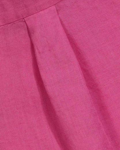 The Polo Club Women's Longsleeve Linen Shirt Rose