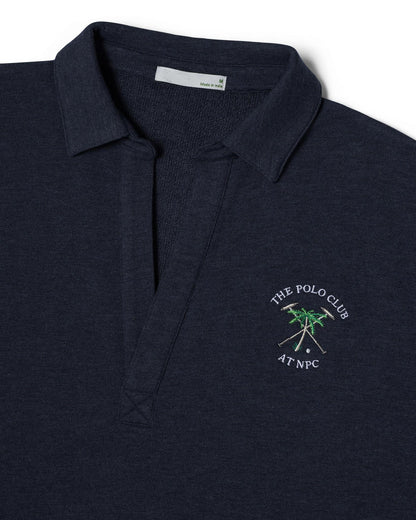 The Polo Club Women's Polo Sweatshirt Navy
