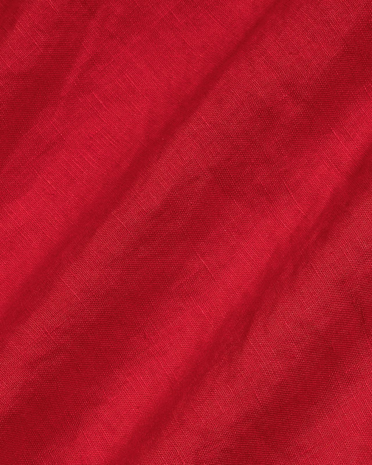 The Polo Club Women's Linen Dress Red