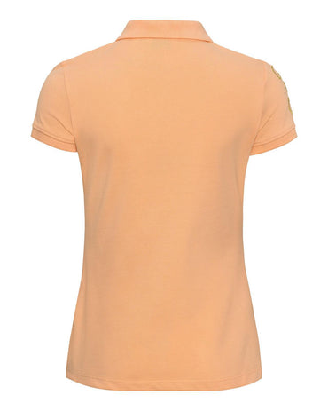 USPA Women's Gold Player 3 Polo Peach Nectar