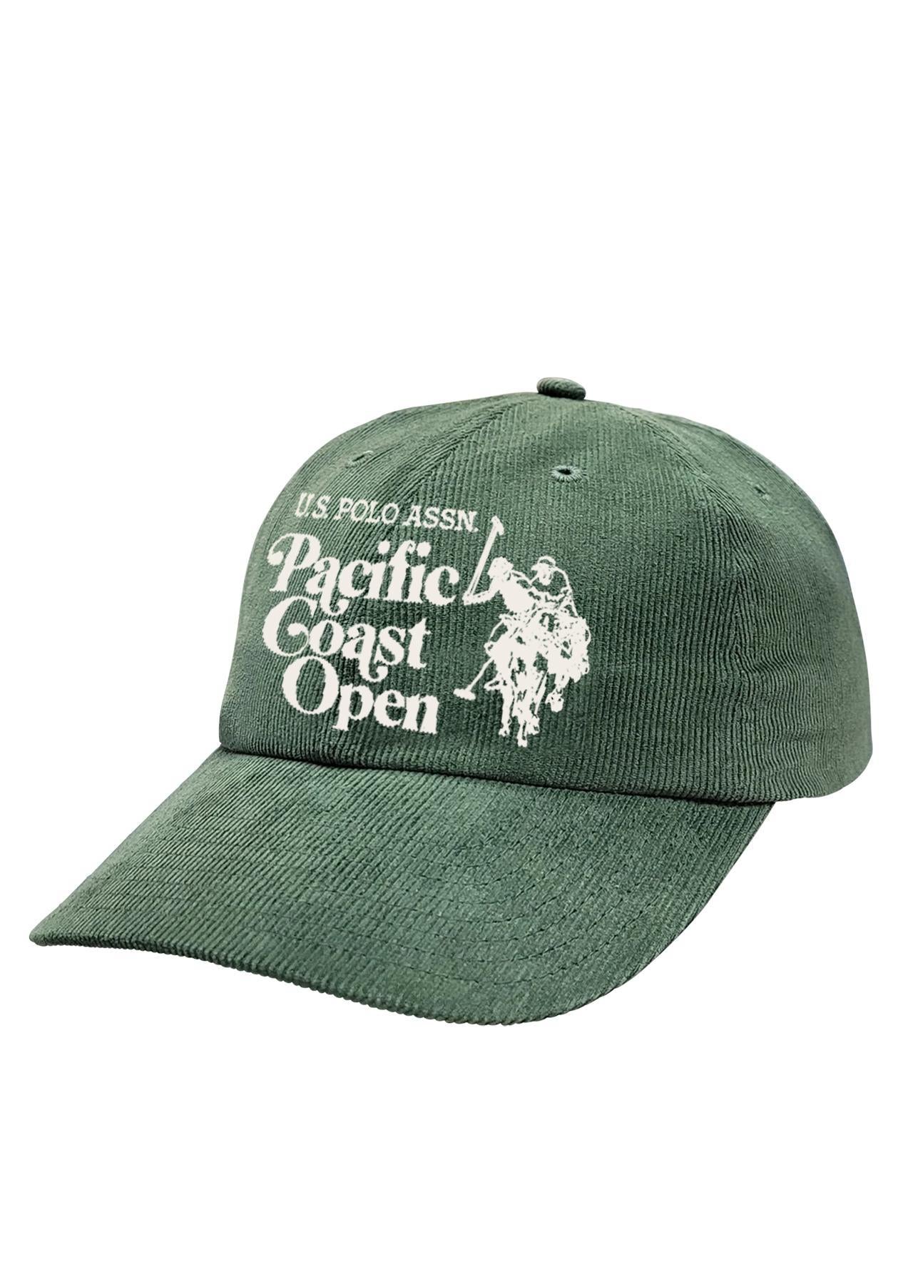 USPA 2026 Pacific Coast Open Corduroy Cap Green