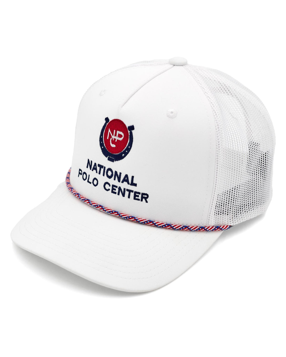 NPC 5-Panel Cap White