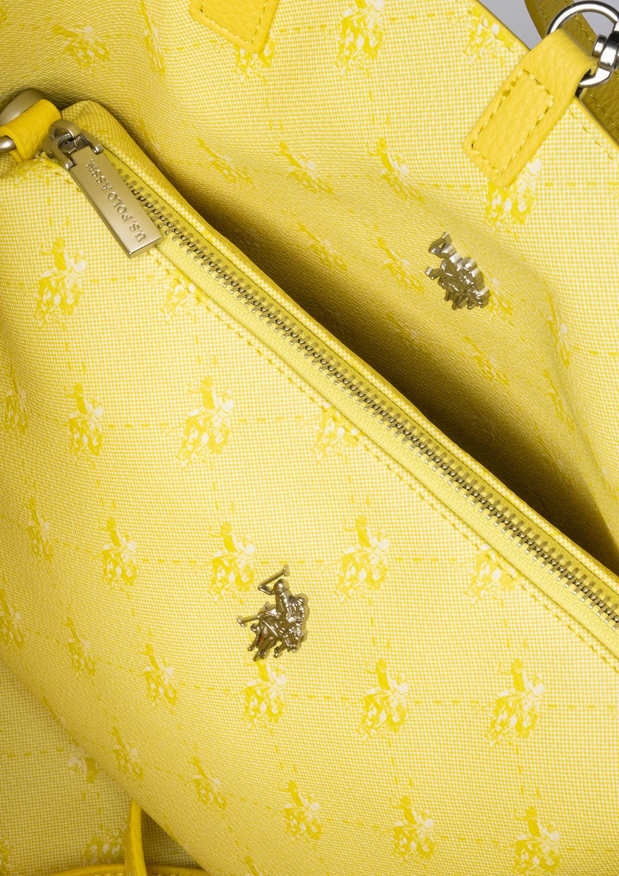 USPA Malibu Reversible Large Tote Bag Lemon
