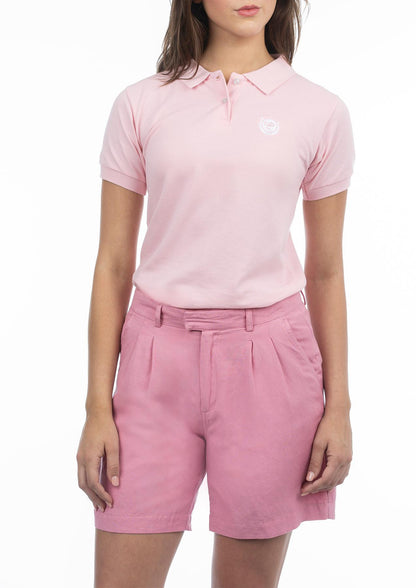 NPC Women's Pique Polo Pink