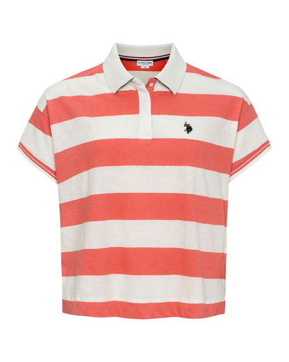 USPA Women's Leila Striped Polo