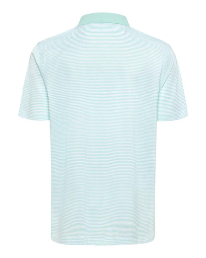The Polo Club Men's Fine Mercerized Cotton Polo in Mist/White