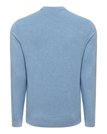 USPA Men's Lightweight Crew Neck Vintage Parisian Blue