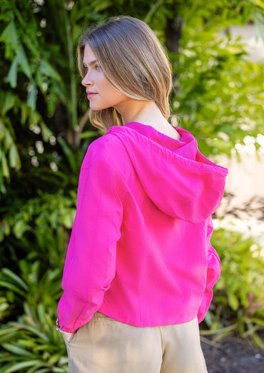 Women's Rain Anorak Pink