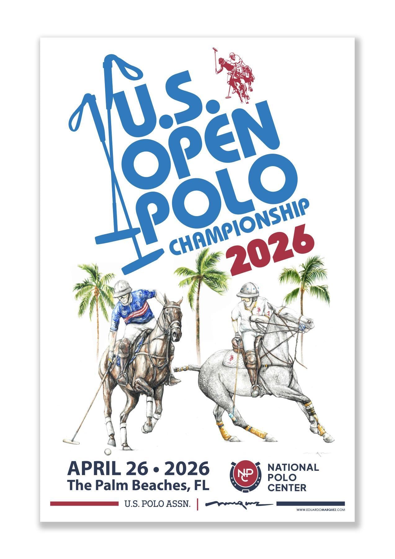 USPA Sport U.S. Open Polo Championship Poster