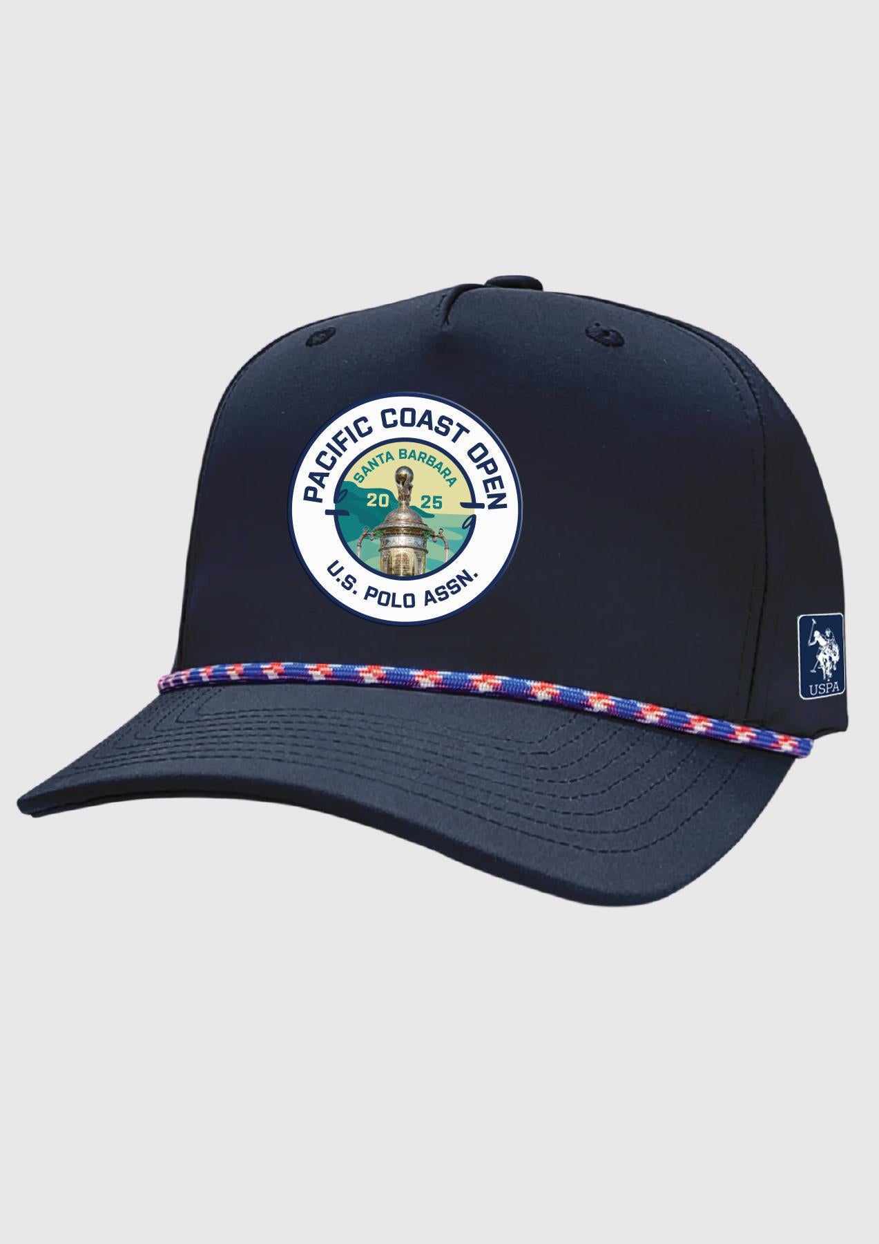 USPA Sport Pacific Coast Open Rope Front Cap