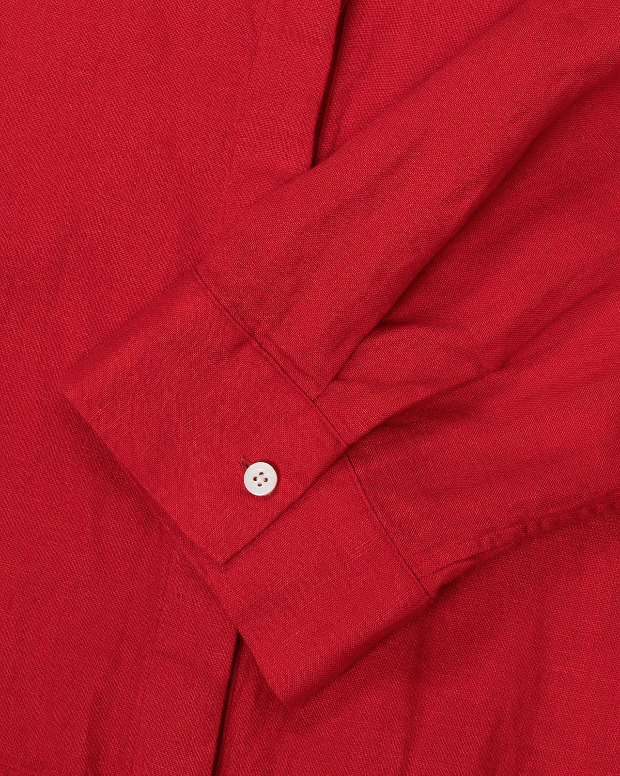 The Polo Club Women's Linen Dress Red