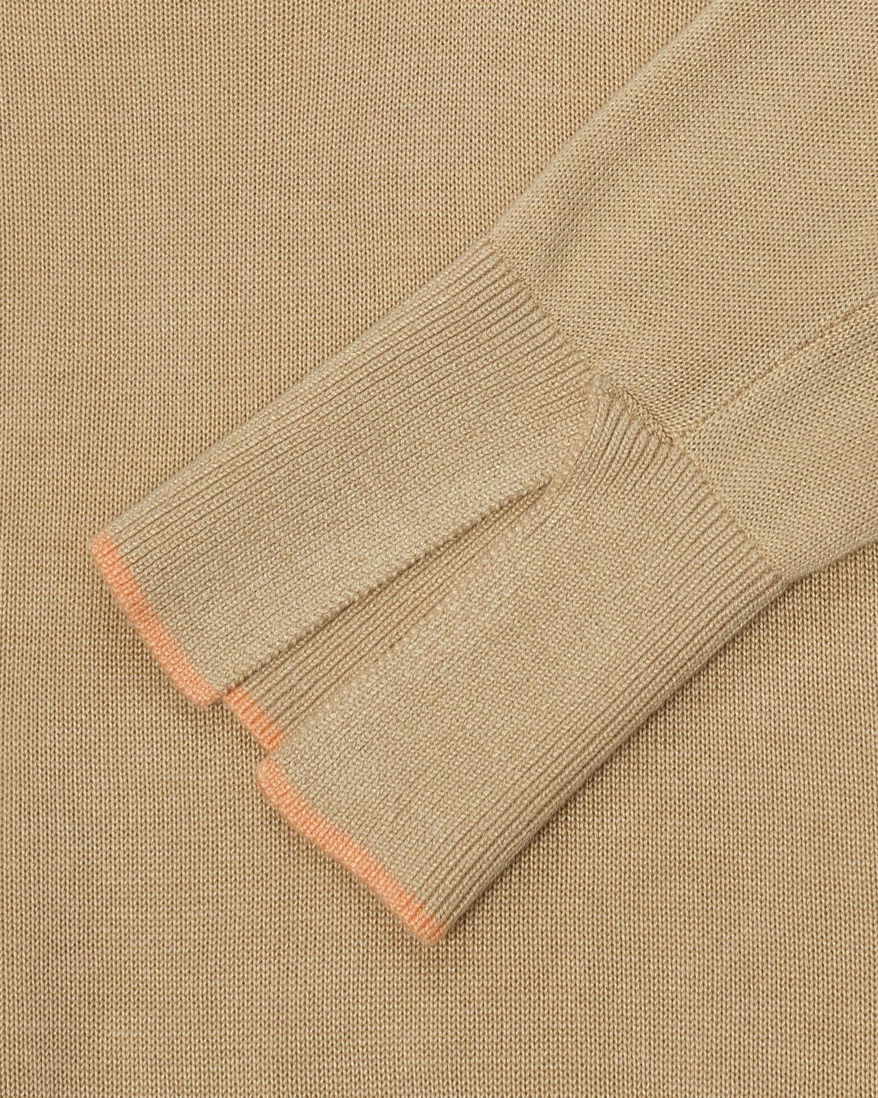 USPA Women's LS Open Knit Polo Smoke Gray