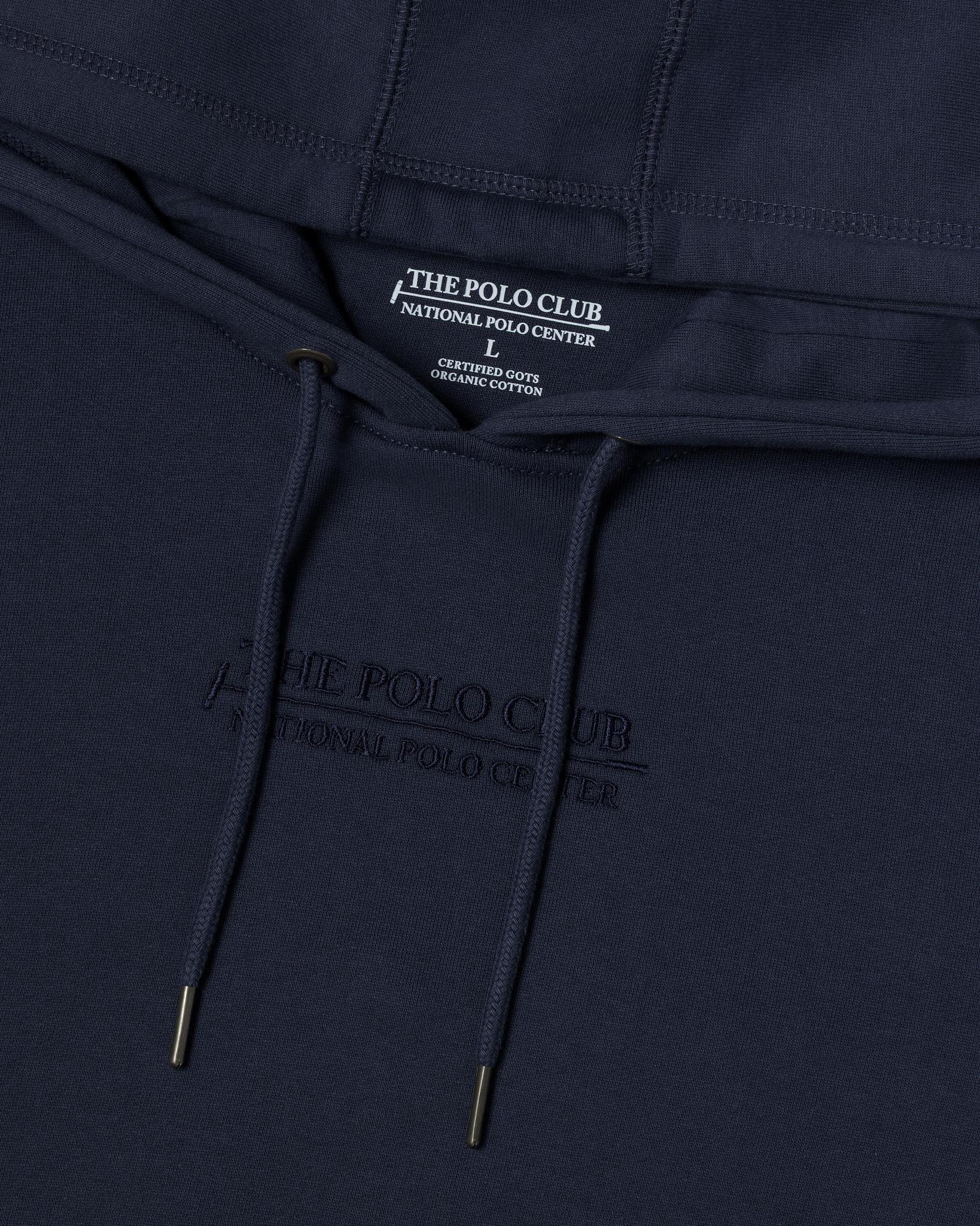 The Polo Club Unisex Organic Brushed Hoodie Ocean Navy – USPA Shop