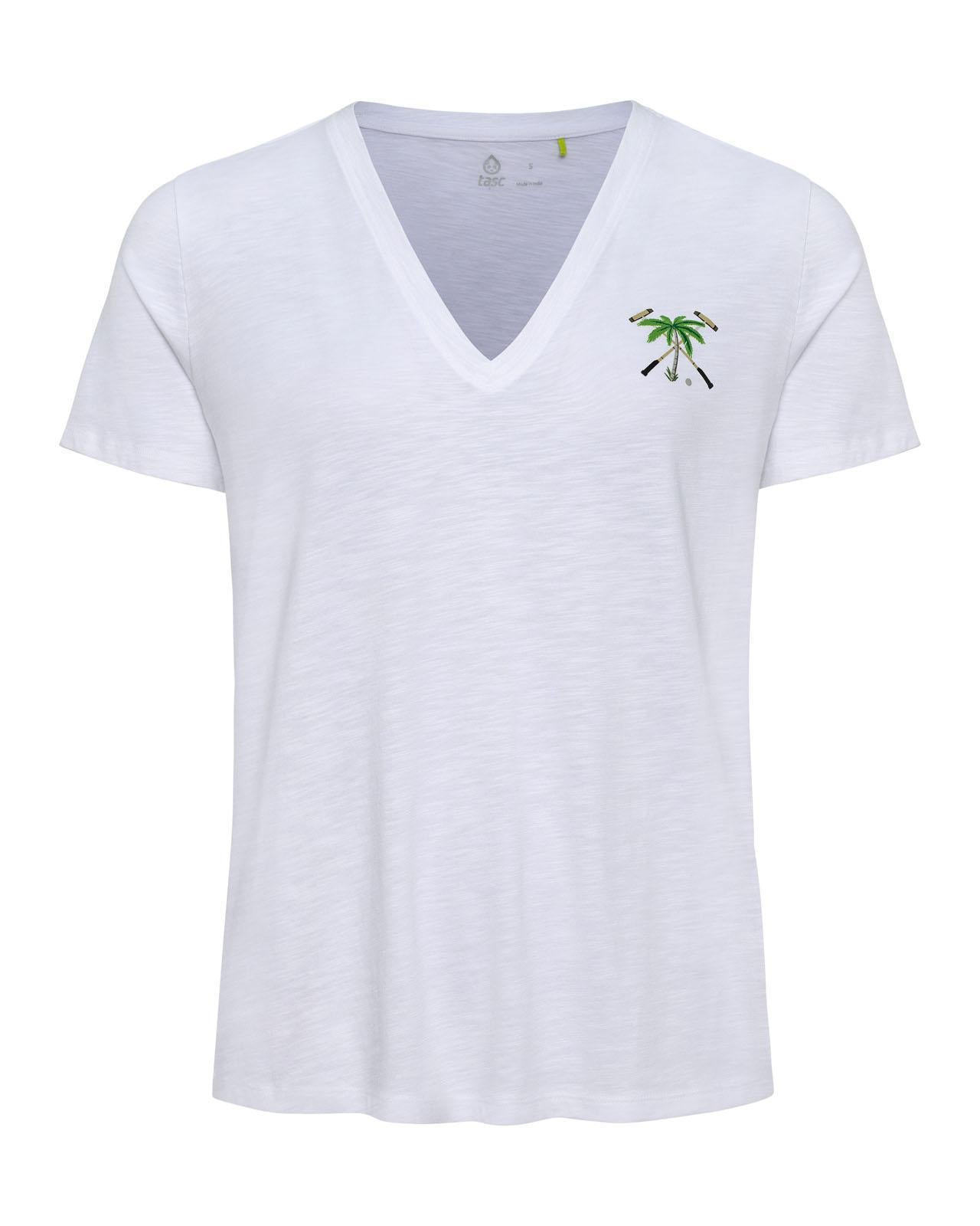 The Polo Club Women's V-Neck White