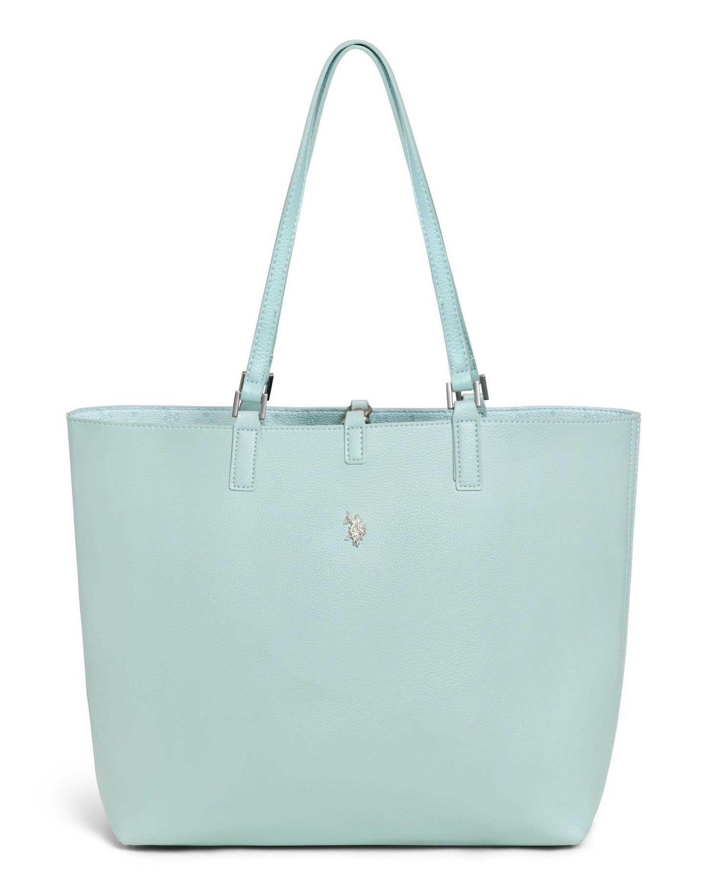 USPA Malibu Reversible Large Tote Bag Aqua Green