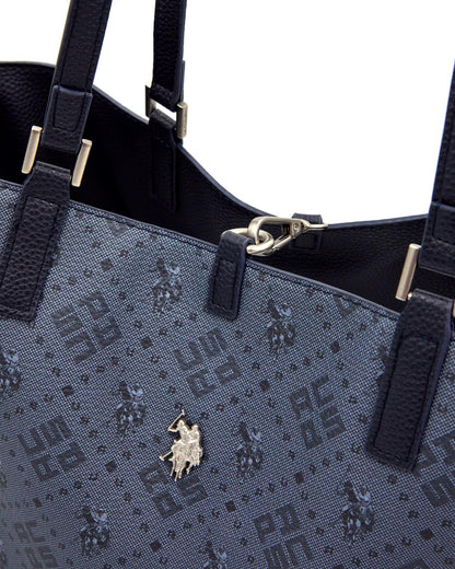 USPA Malibu Reversible Large Tote Bag Navy